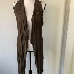 Mono B Sleeveless Cardigan